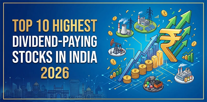 Top 10 Highest Dividend Yield Stocks in India 2026